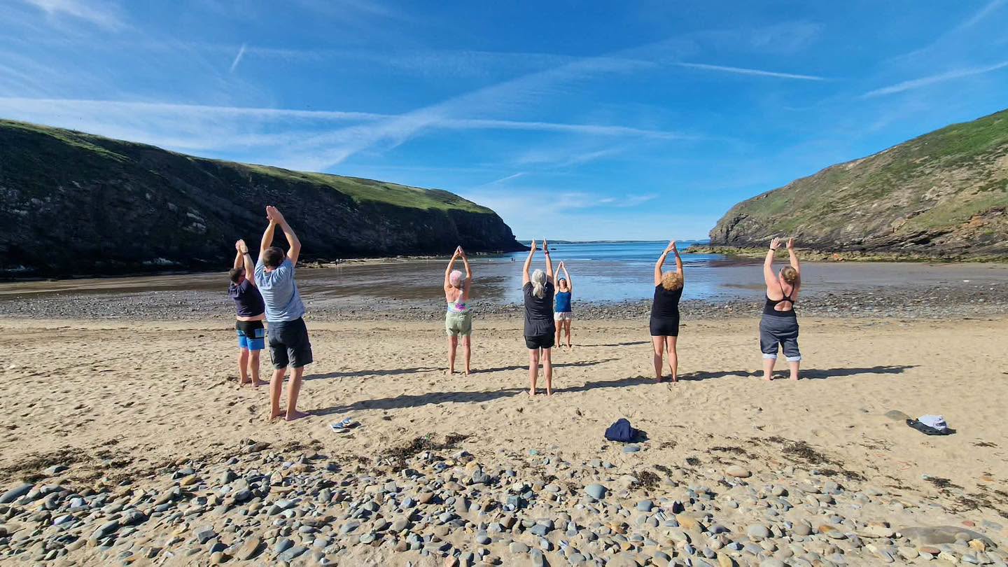 Yoga and swimming retreat in Pembrokeshire with Wild Swim Wales