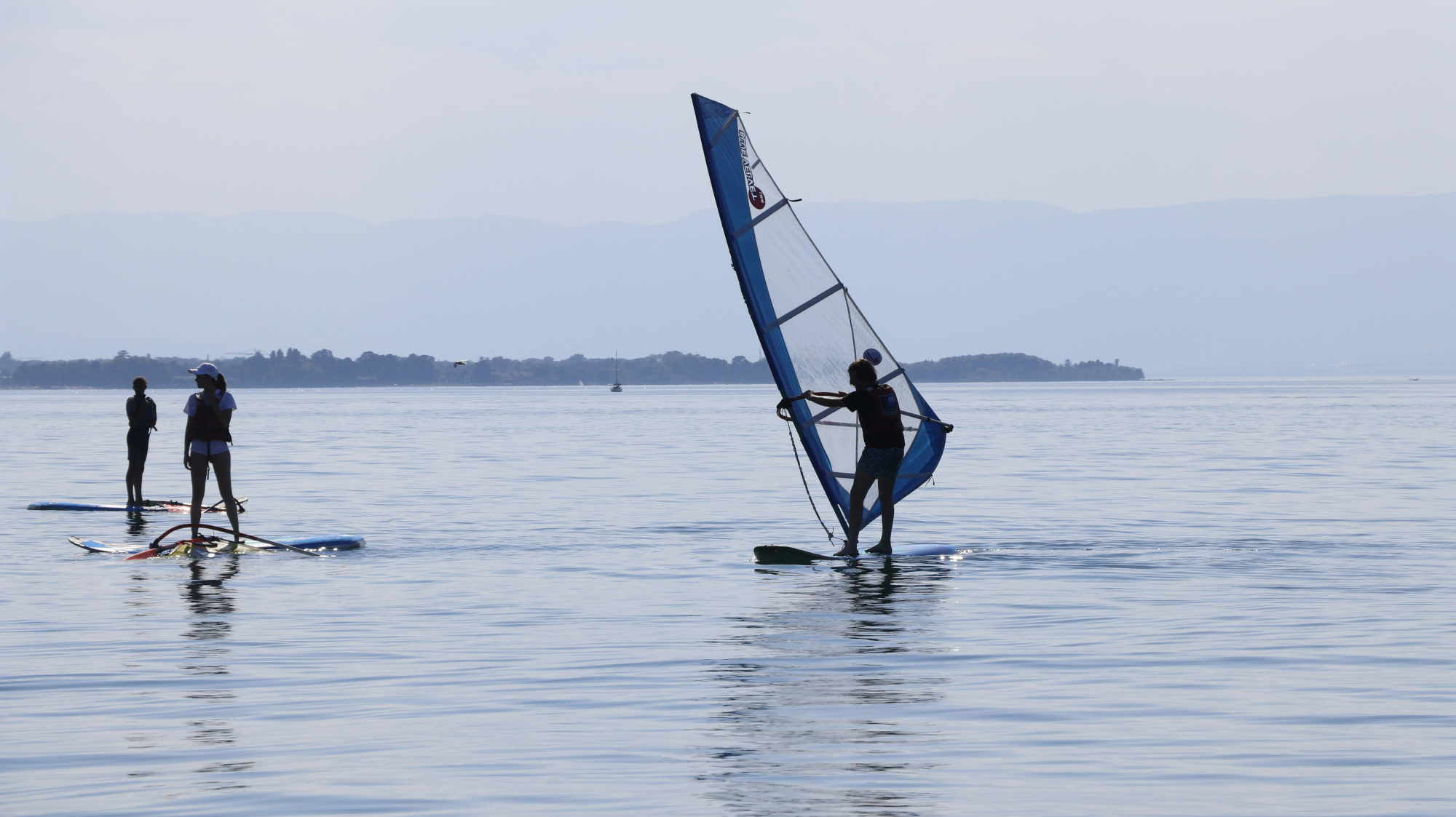 Windsurfing in Central England
