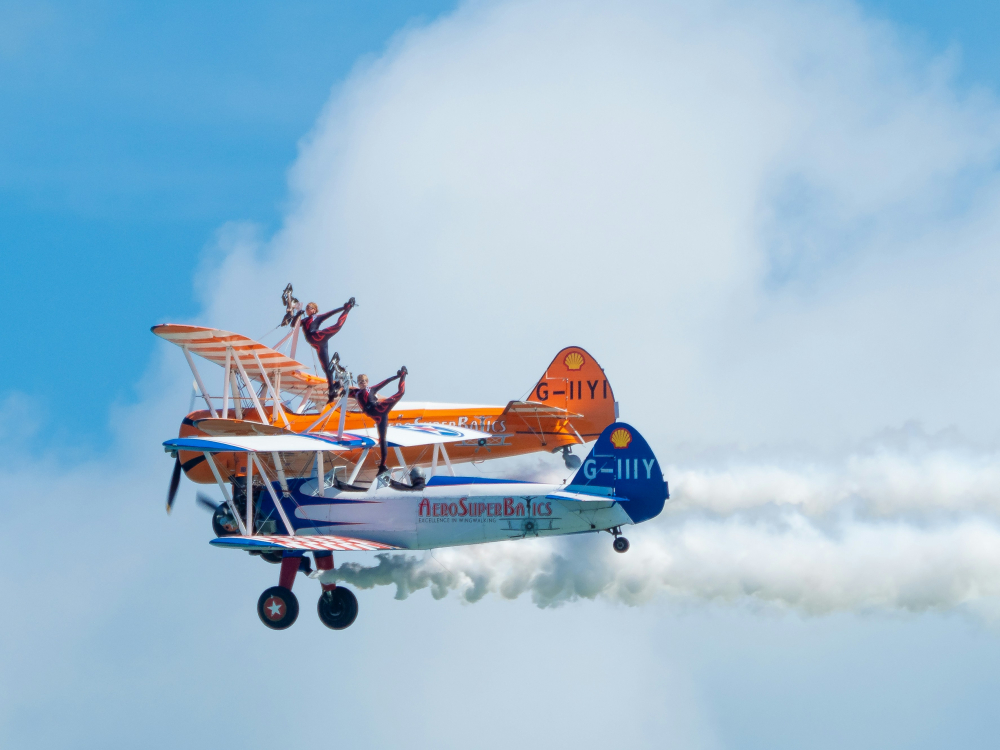 Wingwalking in UK