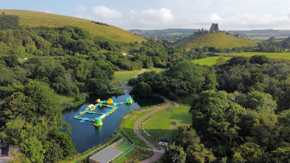 Dorset Adventure Park – Waterpark & Mud Trail near Corfe Castle, Dorset