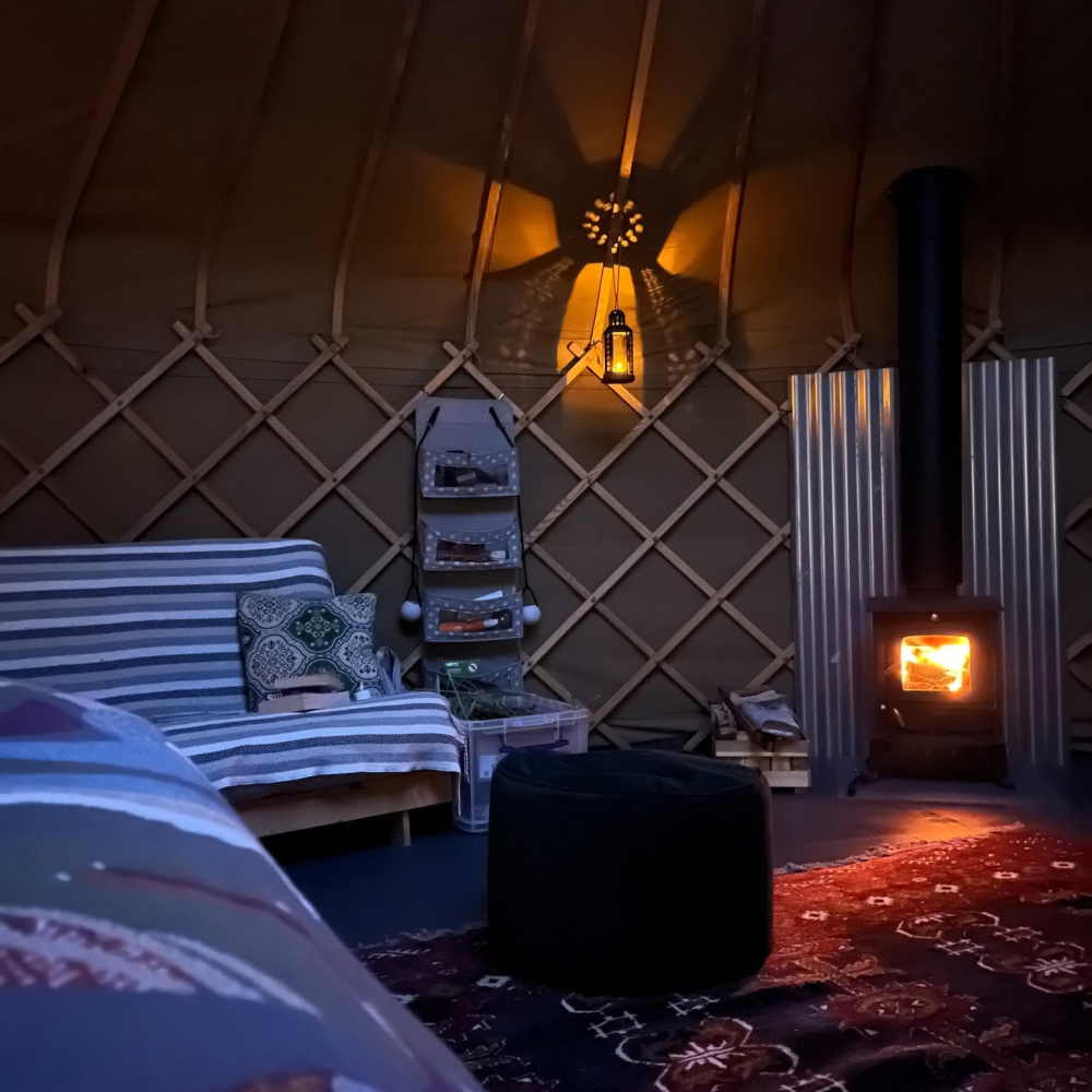 Nordic Glamping at Botswicky - Handcrafted Off-Grid Yurts in Wiltshire