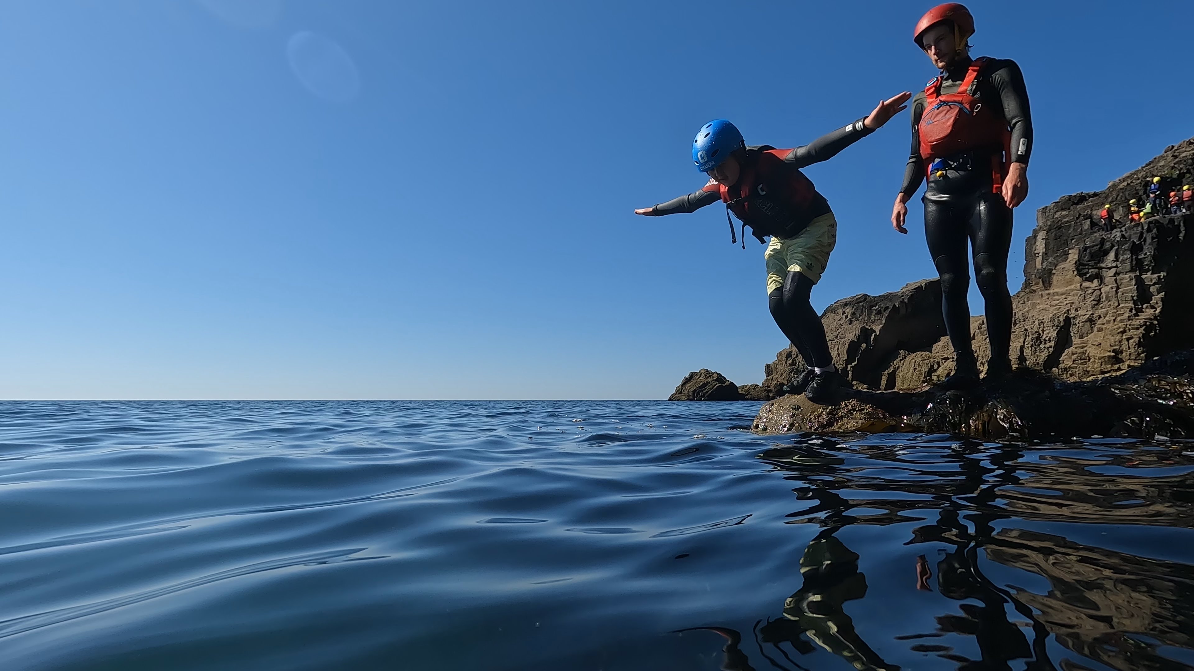 Pembrokeshire Coastal Adventure – Coasteering & Climbing Near Tenby, West Wales