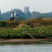 6d riverbank cyclist