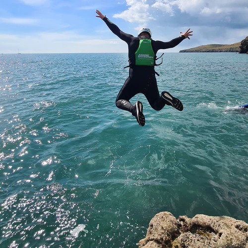 Coasteering with Jurassic Watersports in Dorset