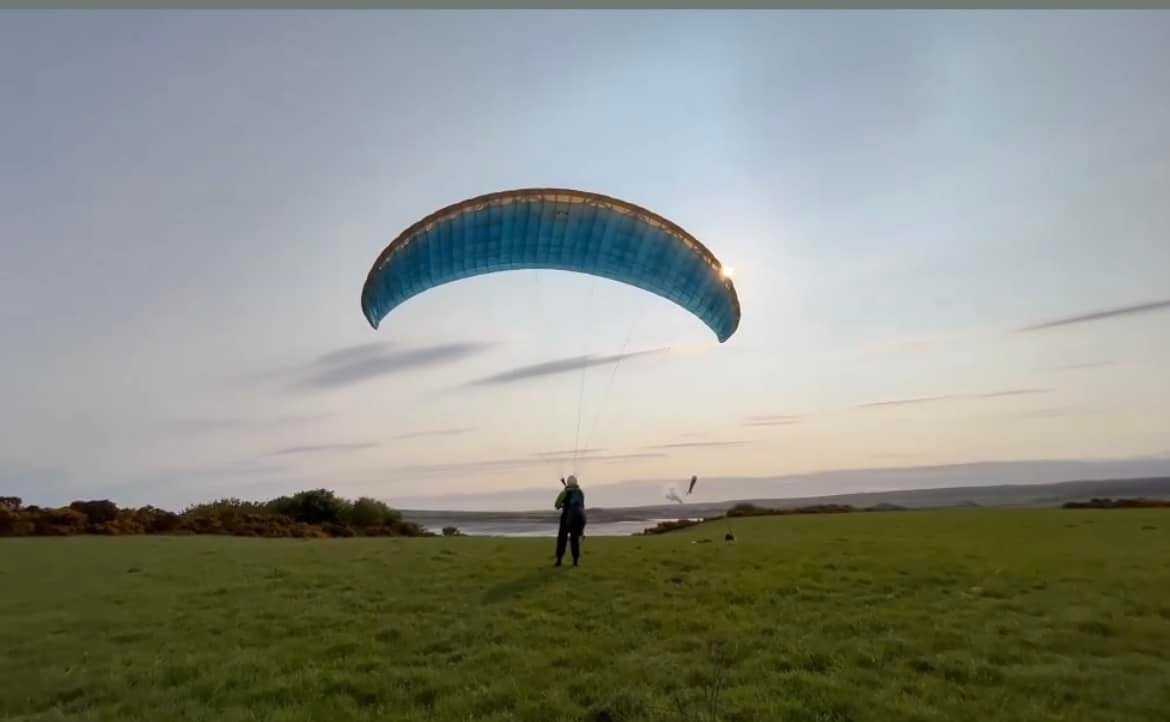 Paragliding in the Scottish highlands with Beyond Extreme
