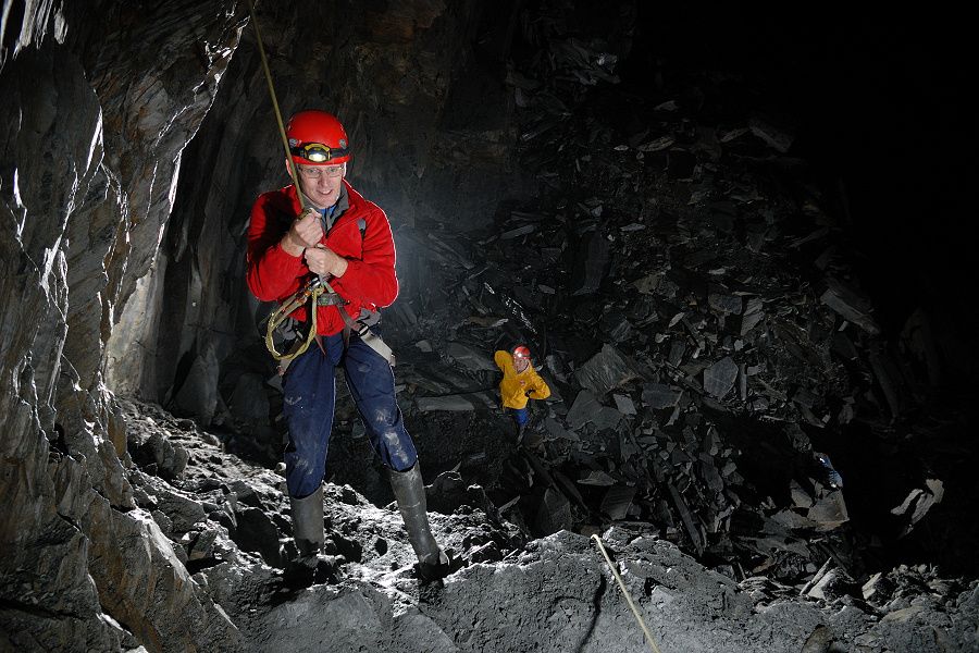 Caving in North Wales with Go Below