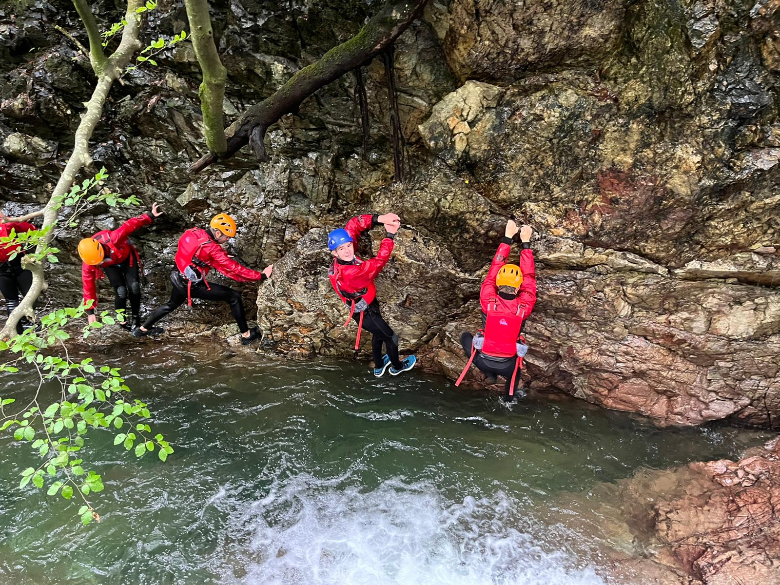 Gylll Scrambling in Lake District with Adventure Days