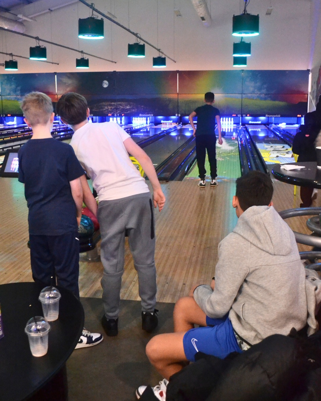 Ten Pin Bowling with Out of Bounds